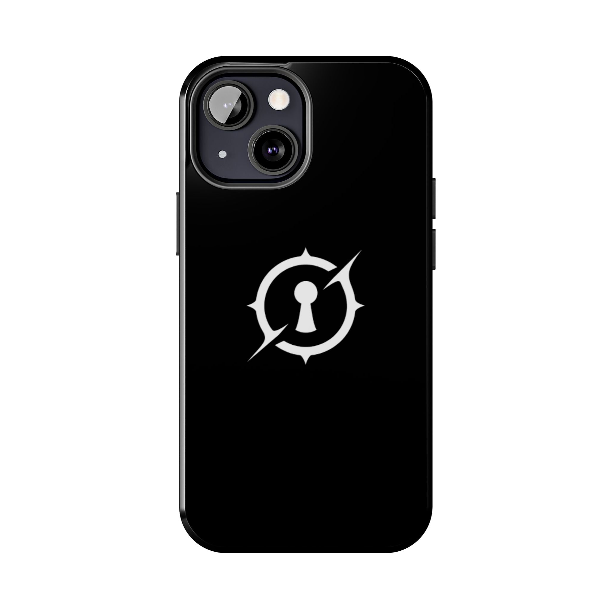 Obsidian Room Keyhole Tough Phone Cases