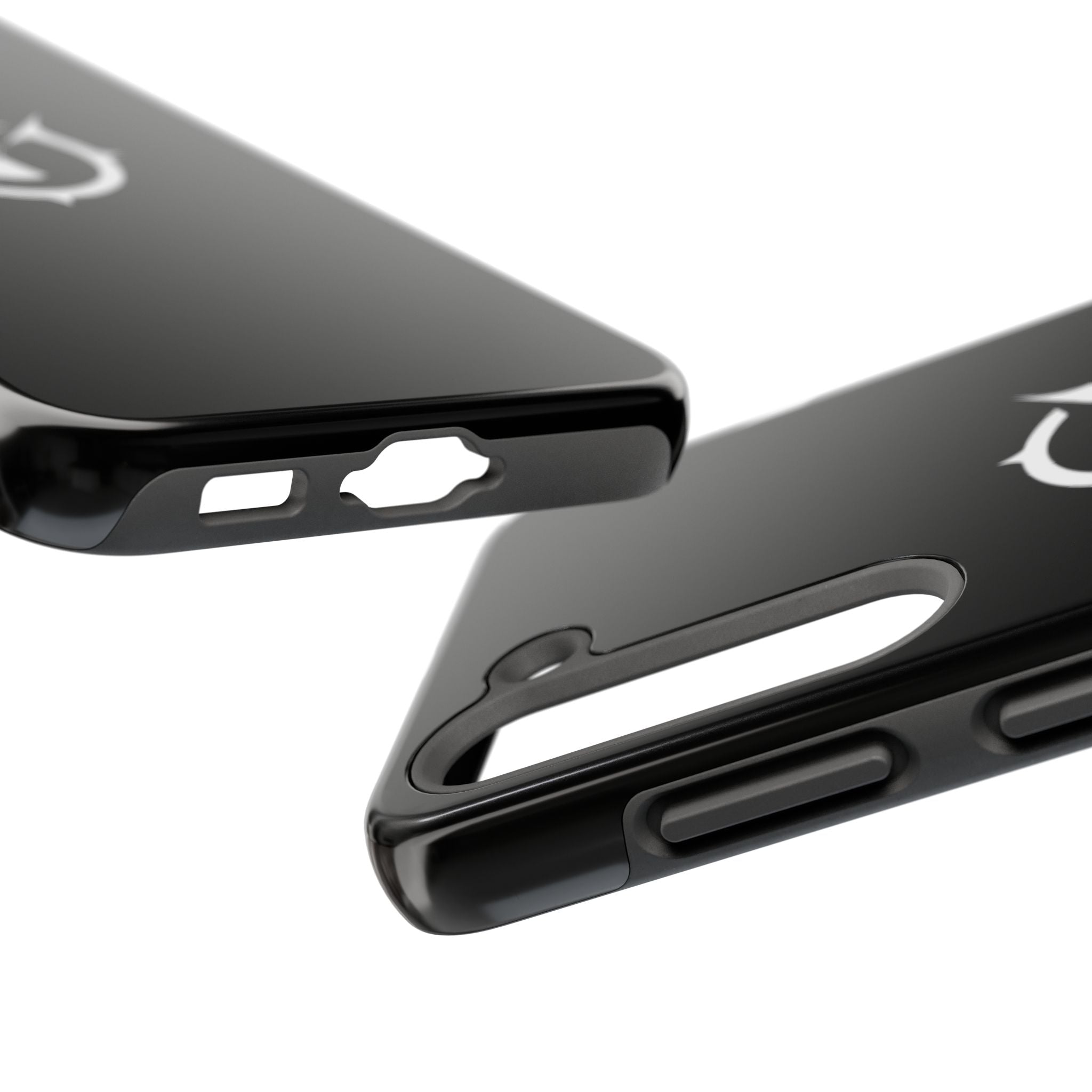 Obsidian Room Keyhole Tough Phone Cases