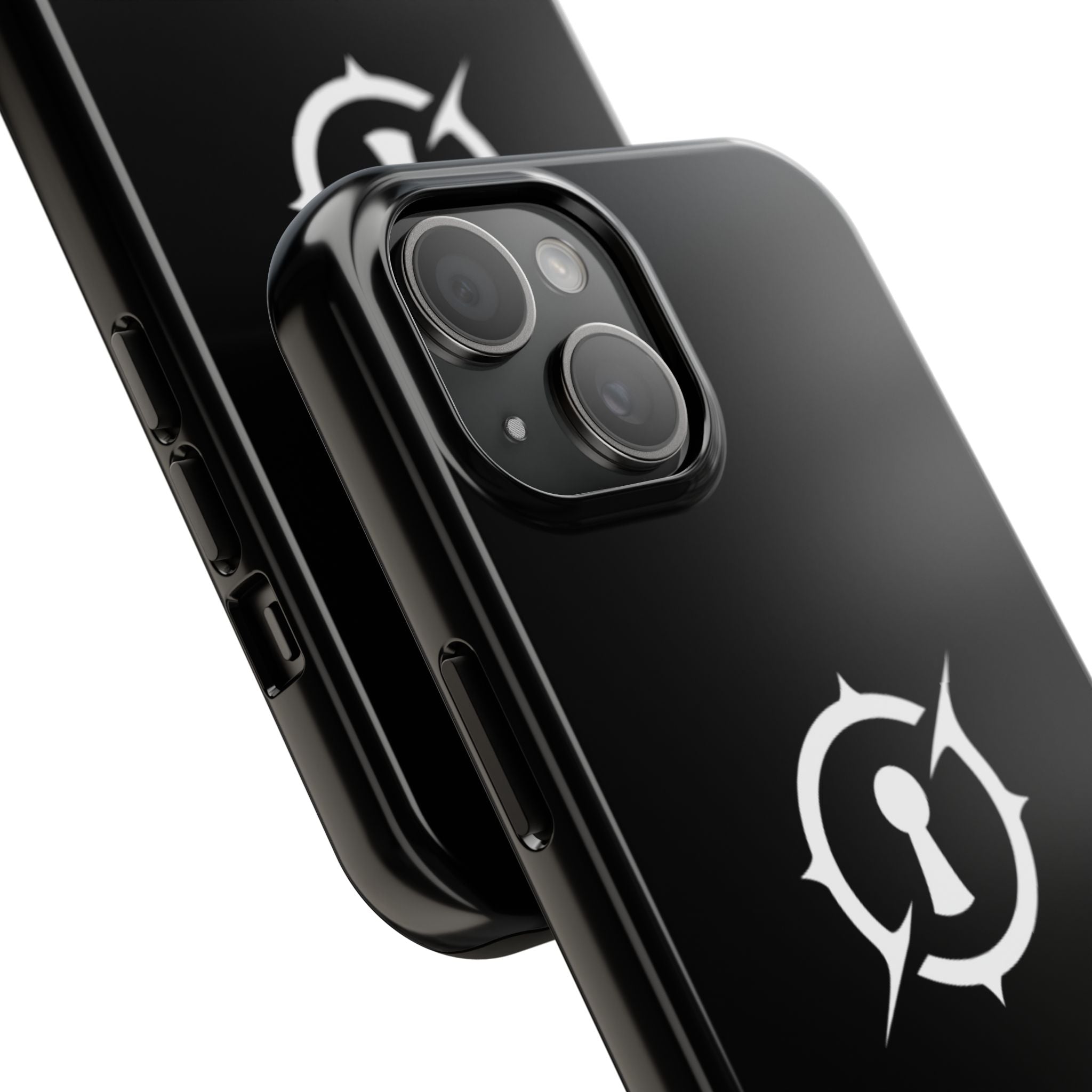 Obsidian Room Keyhole Tough Phone Cases