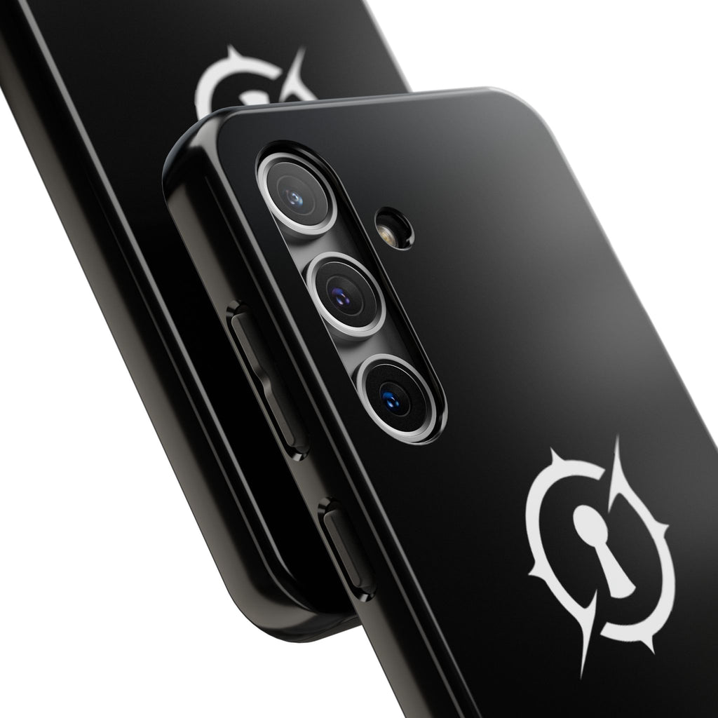Obsidian Room Keyhole Tough Phone Cases