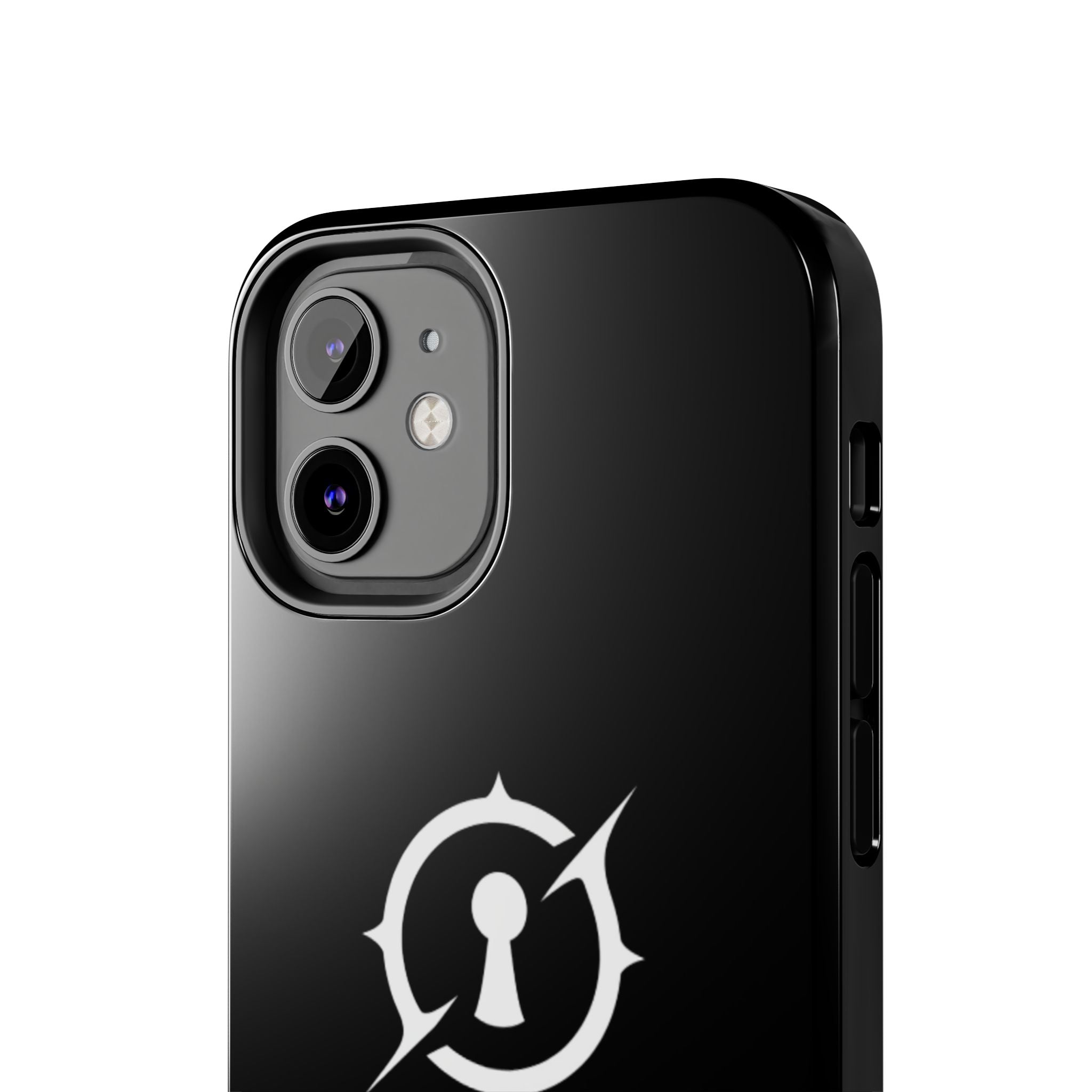 Obsidian Room Keyhole Tough Phone Cases