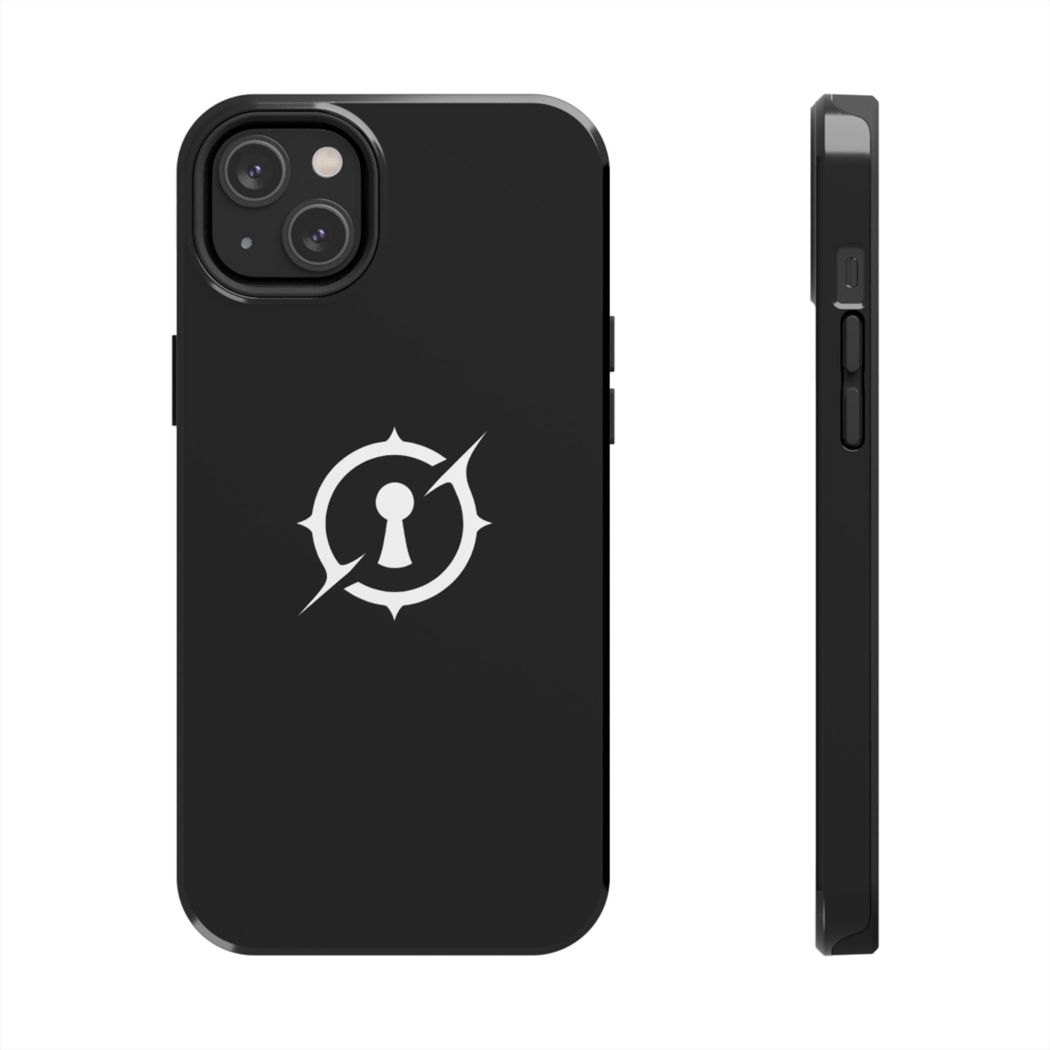 Obsidian Room Keyhole Tough Phone Cases