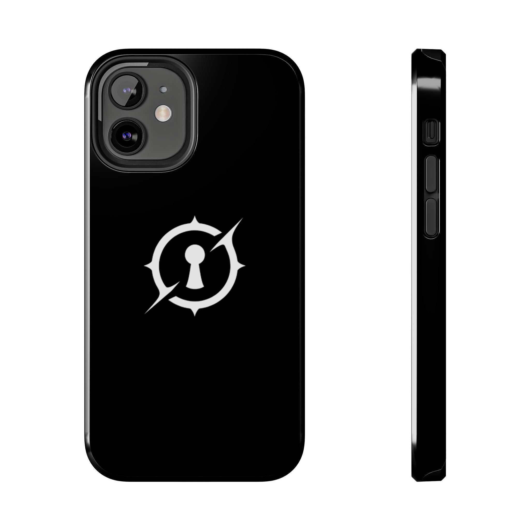 Obsidian Room Keyhole Tough Phone Cases