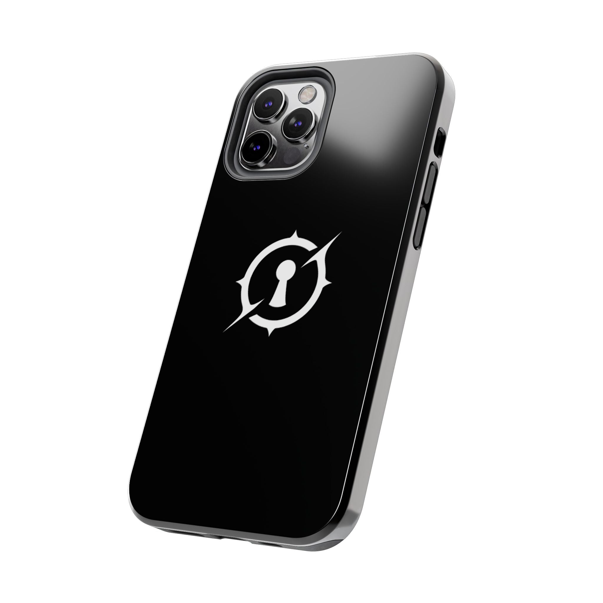 Obsidian Room Keyhole Tough Phone Cases