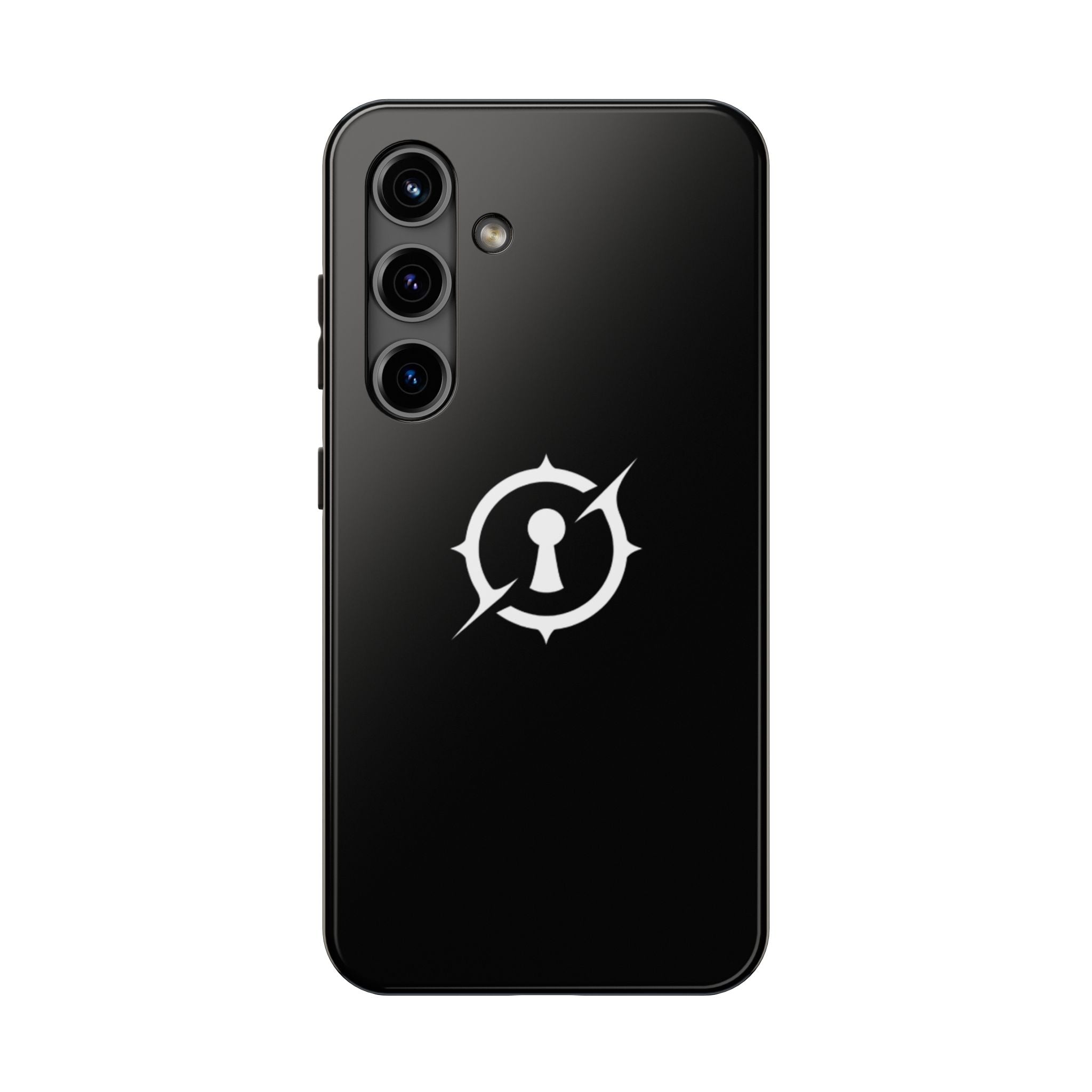 Obsidian Room Keyhole Tough Phone Cases