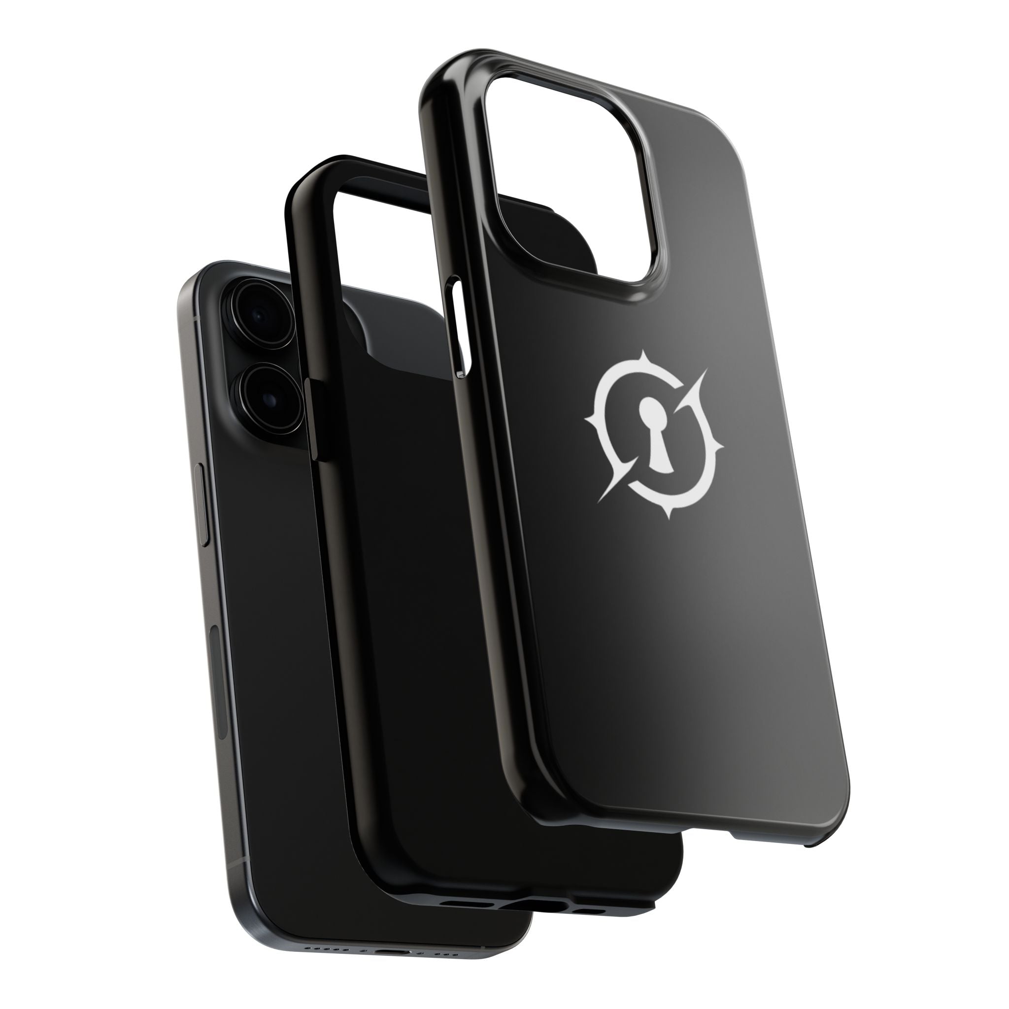 Obsidian Room Keyhole Tough Phone Cases