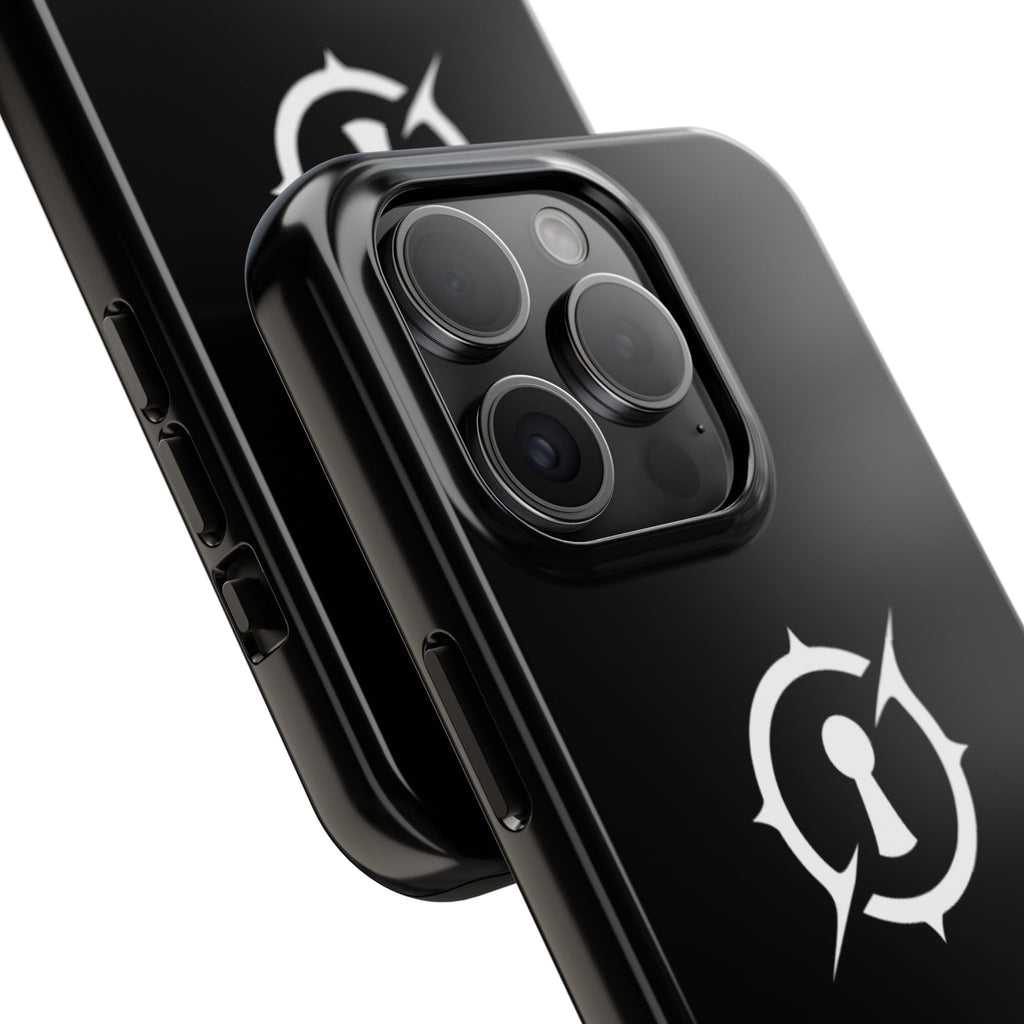 Obsidian Room Keyhole Tough Phone Cases