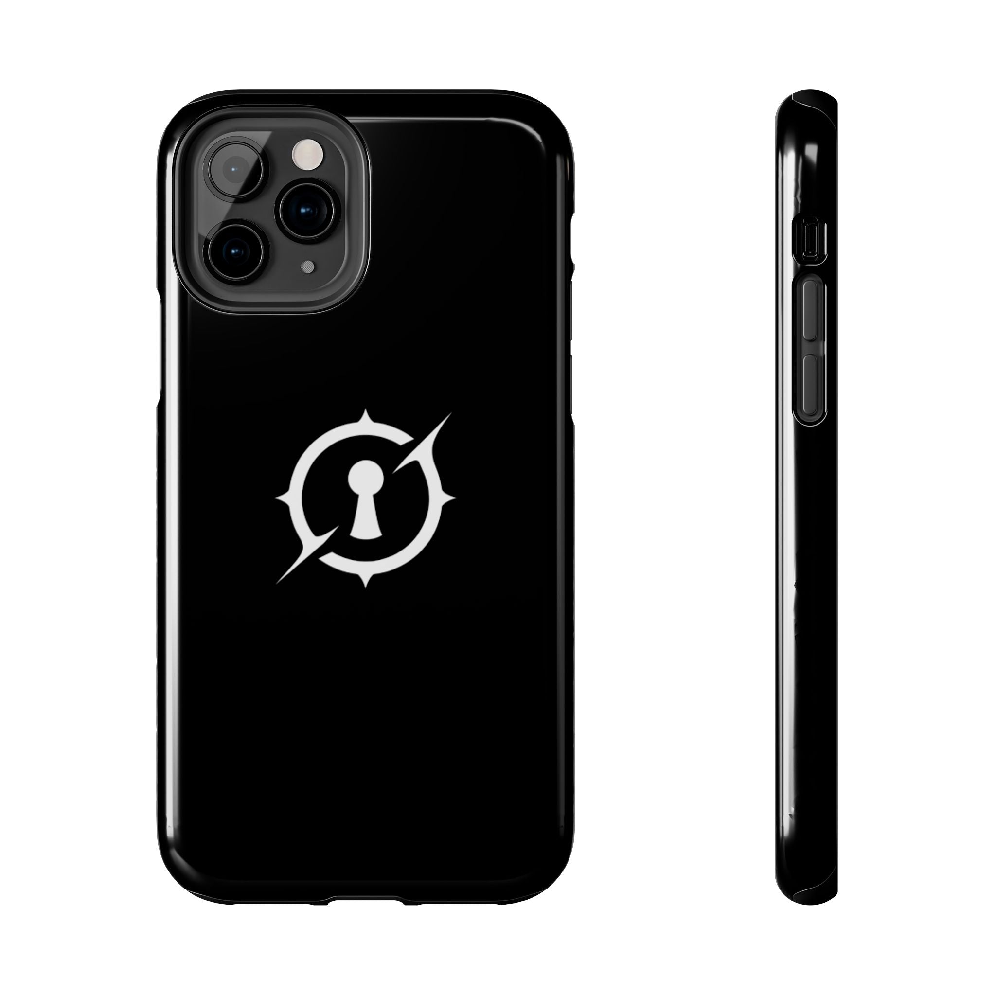 Obsidian Room Keyhole Tough Phone Cases