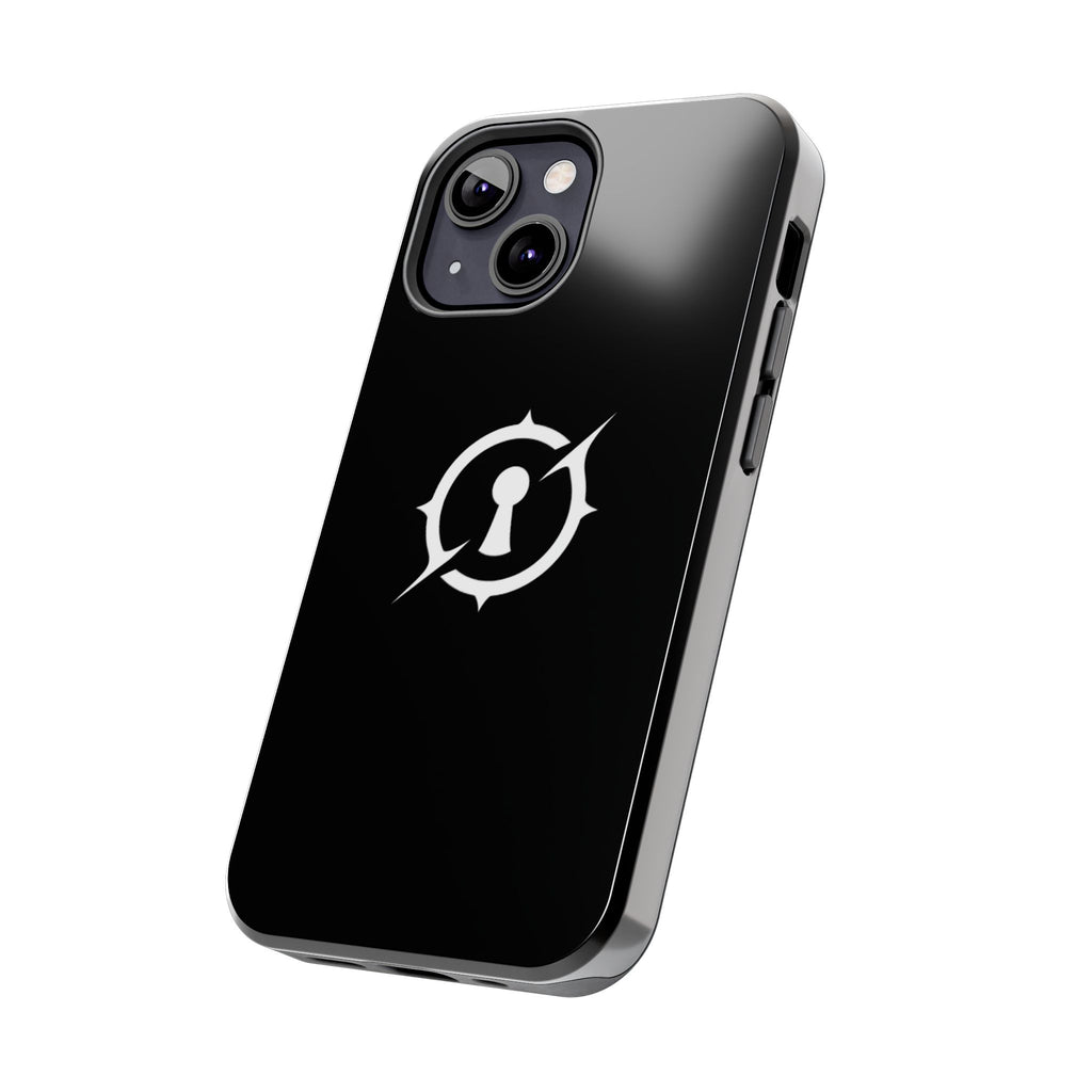 Obsidian Room Keyhole Tough Phone Cases