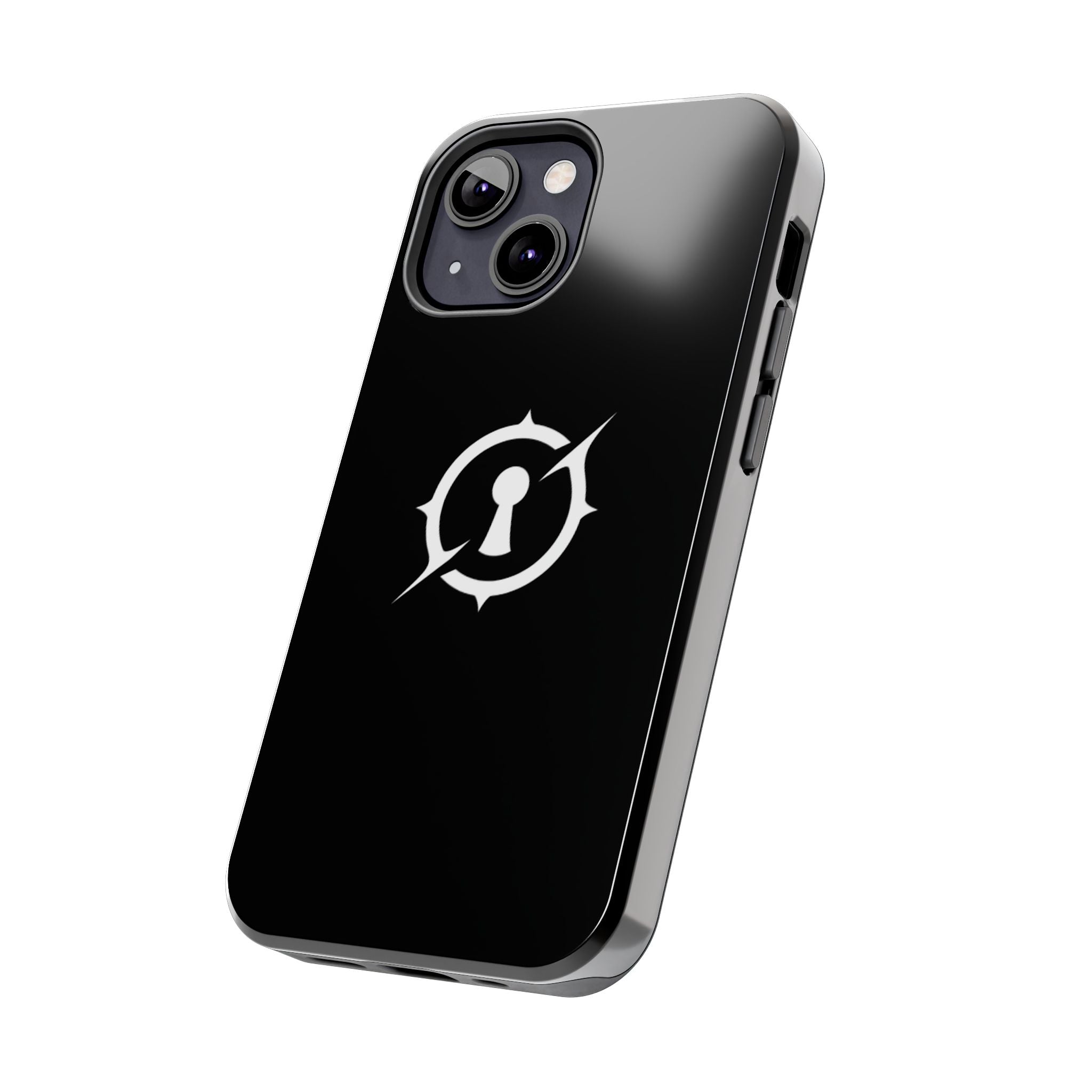 Obsidian Room Keyhole Tough Phone Cases