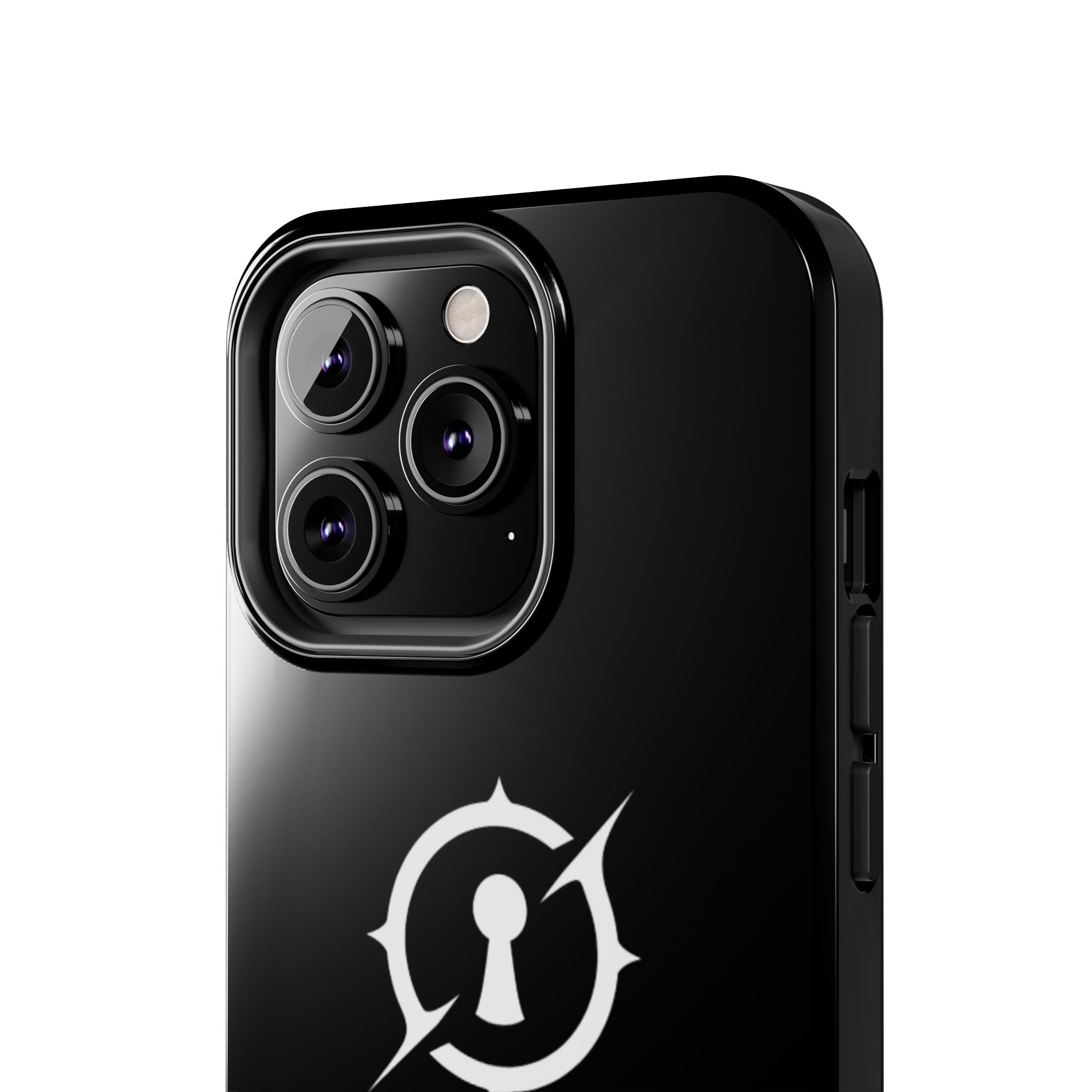Obsidian Room Keyhole Tough Phone Cases