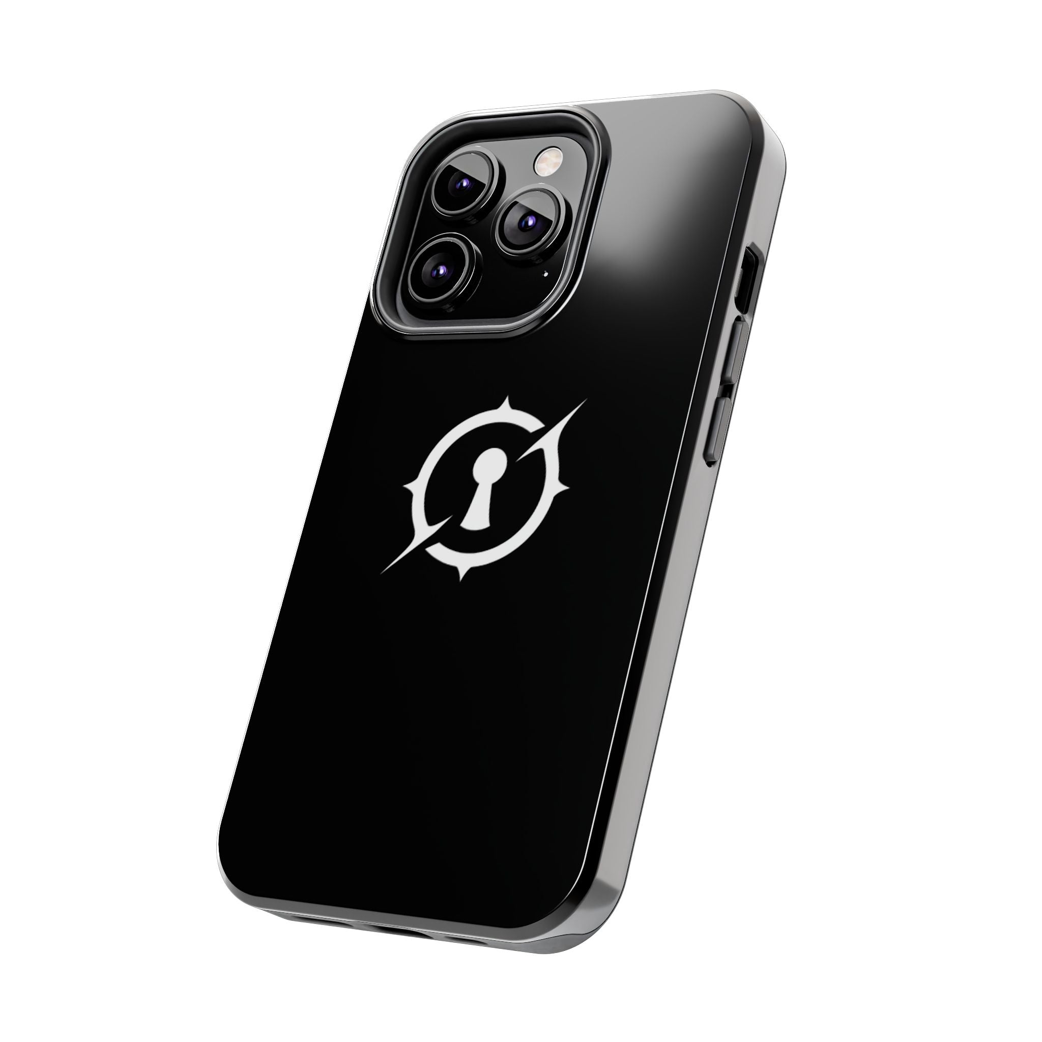 Obsidian Room Keyhole Tough Phone Cases