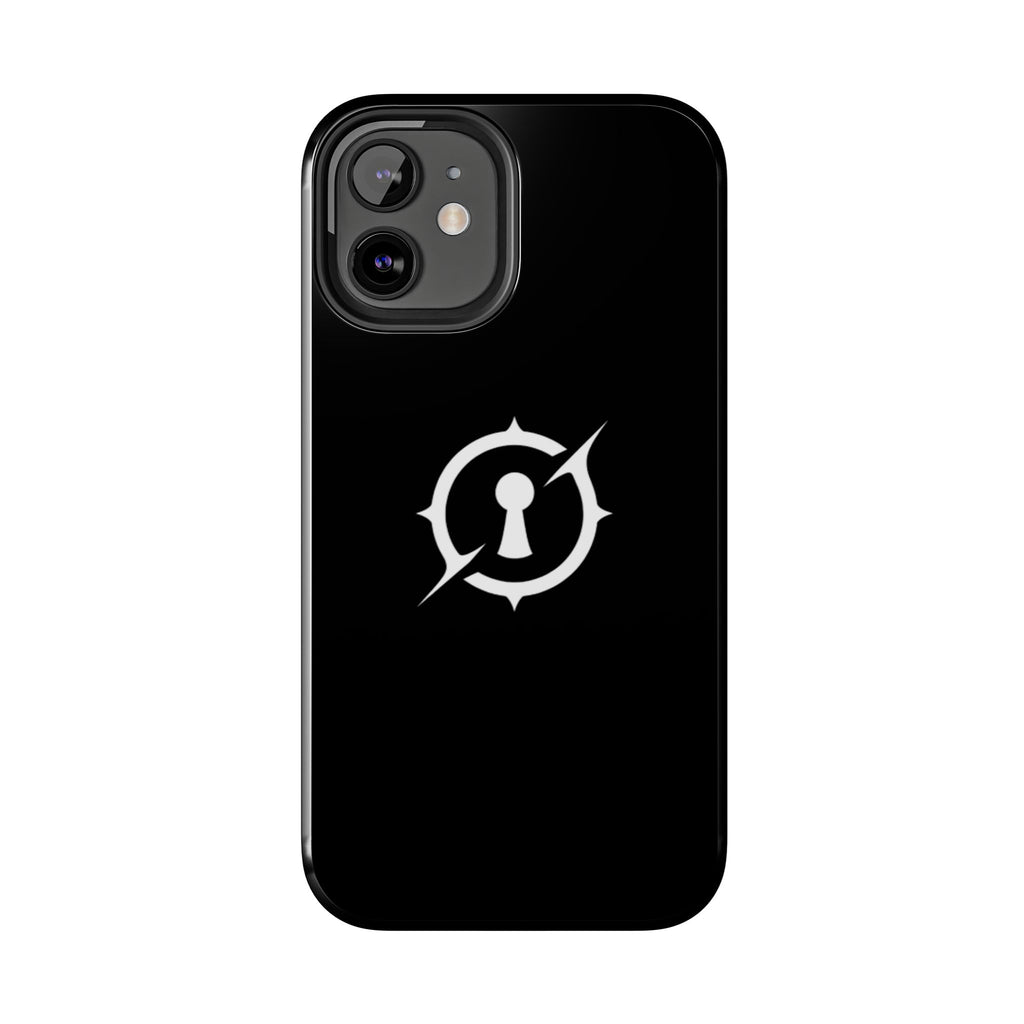 Obsidian Room Keyhole Tough Phone Cases