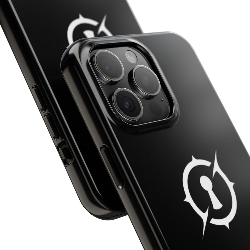 Obsidian Room Keyhole Tough Phone Cases