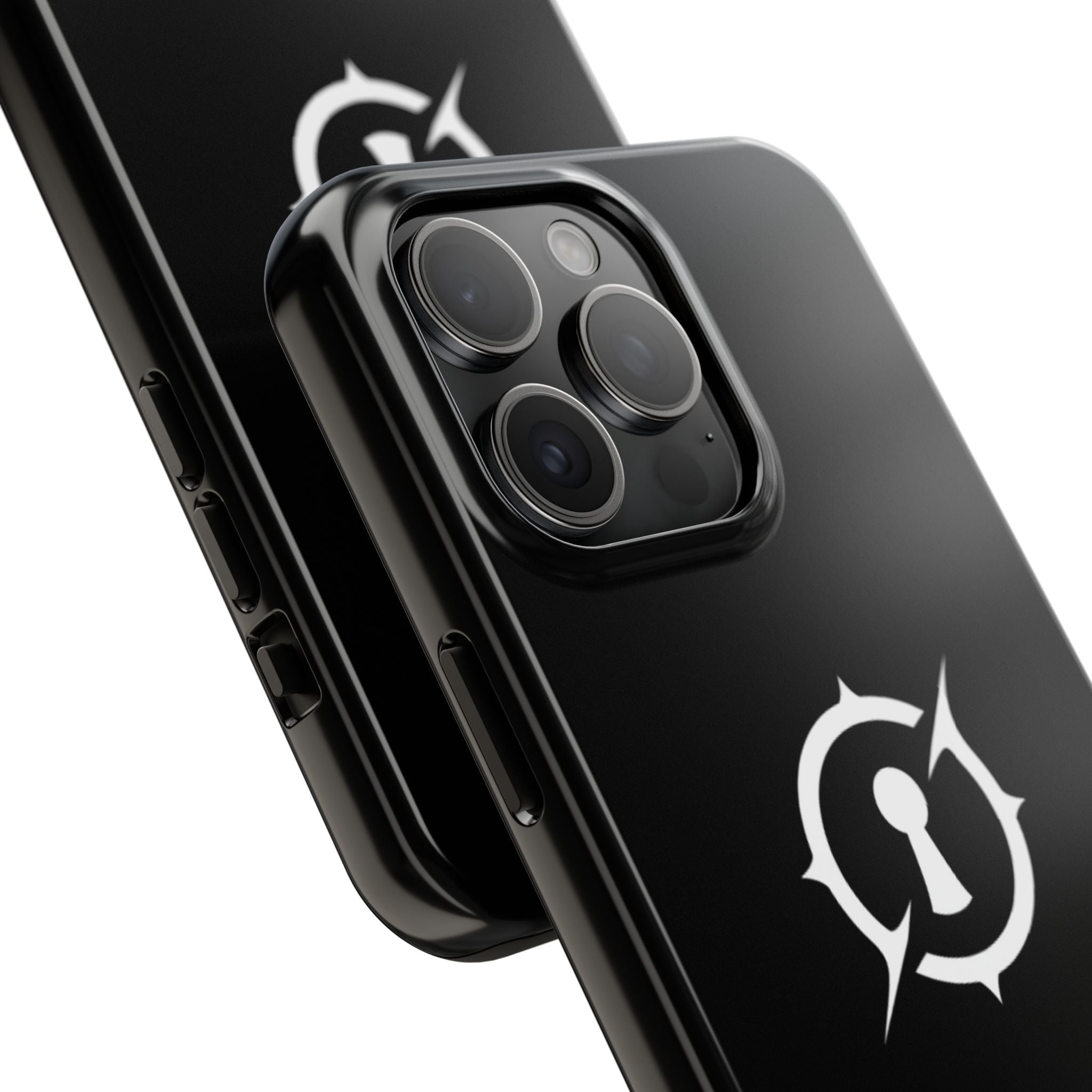 Obsidian Room Keyhole Tough Phone Cases