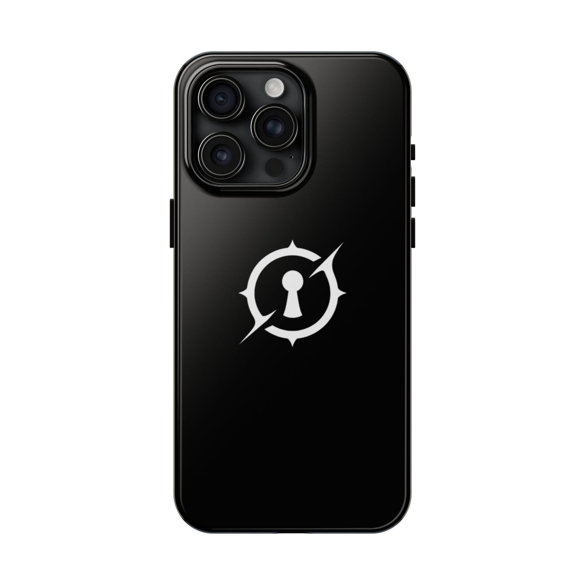 Obsidian Room Keyhole Tough Phone Cases