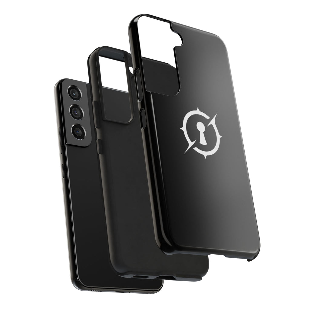 Obsidian Room Keyhole Tough Phone Cases