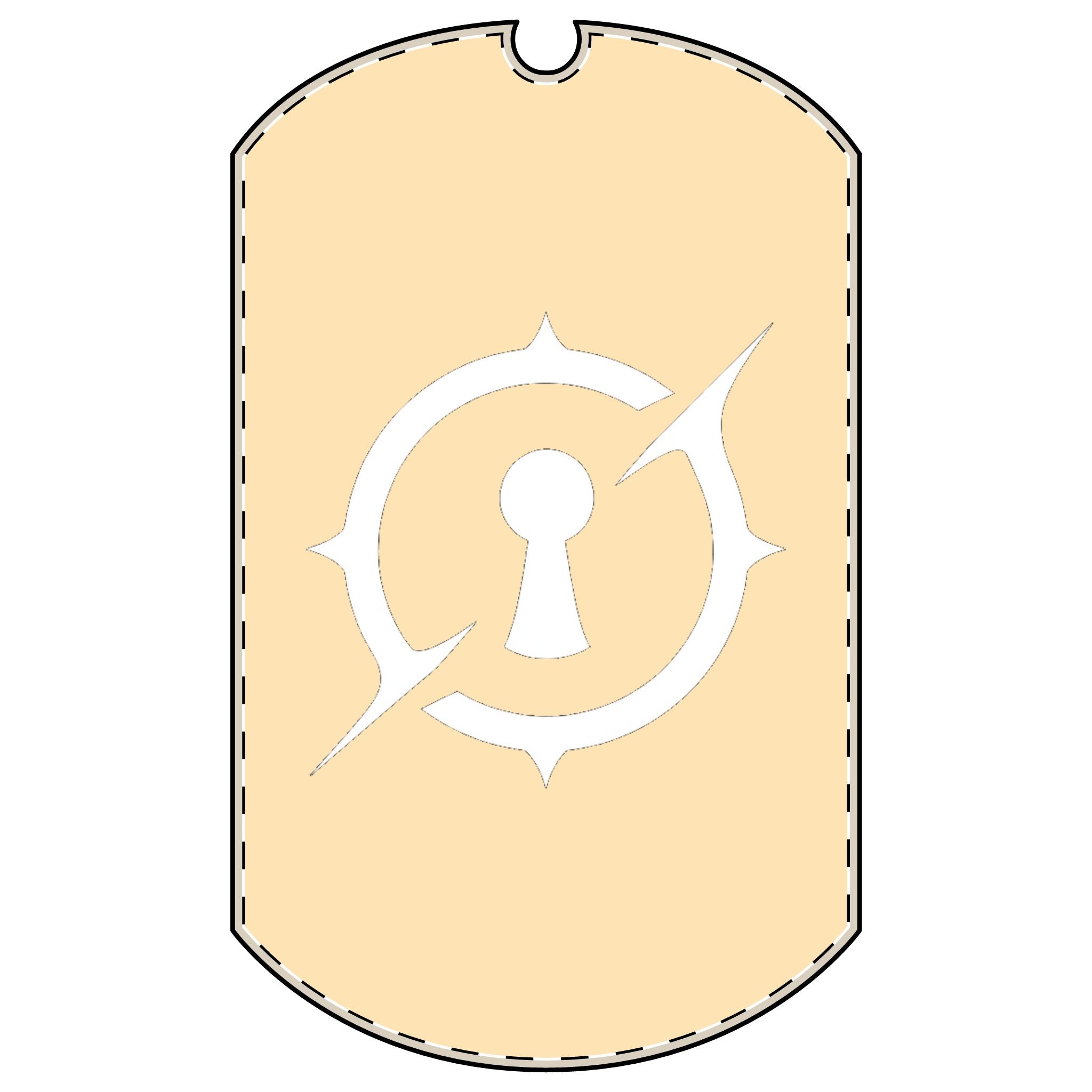 Dog Tag with Chain