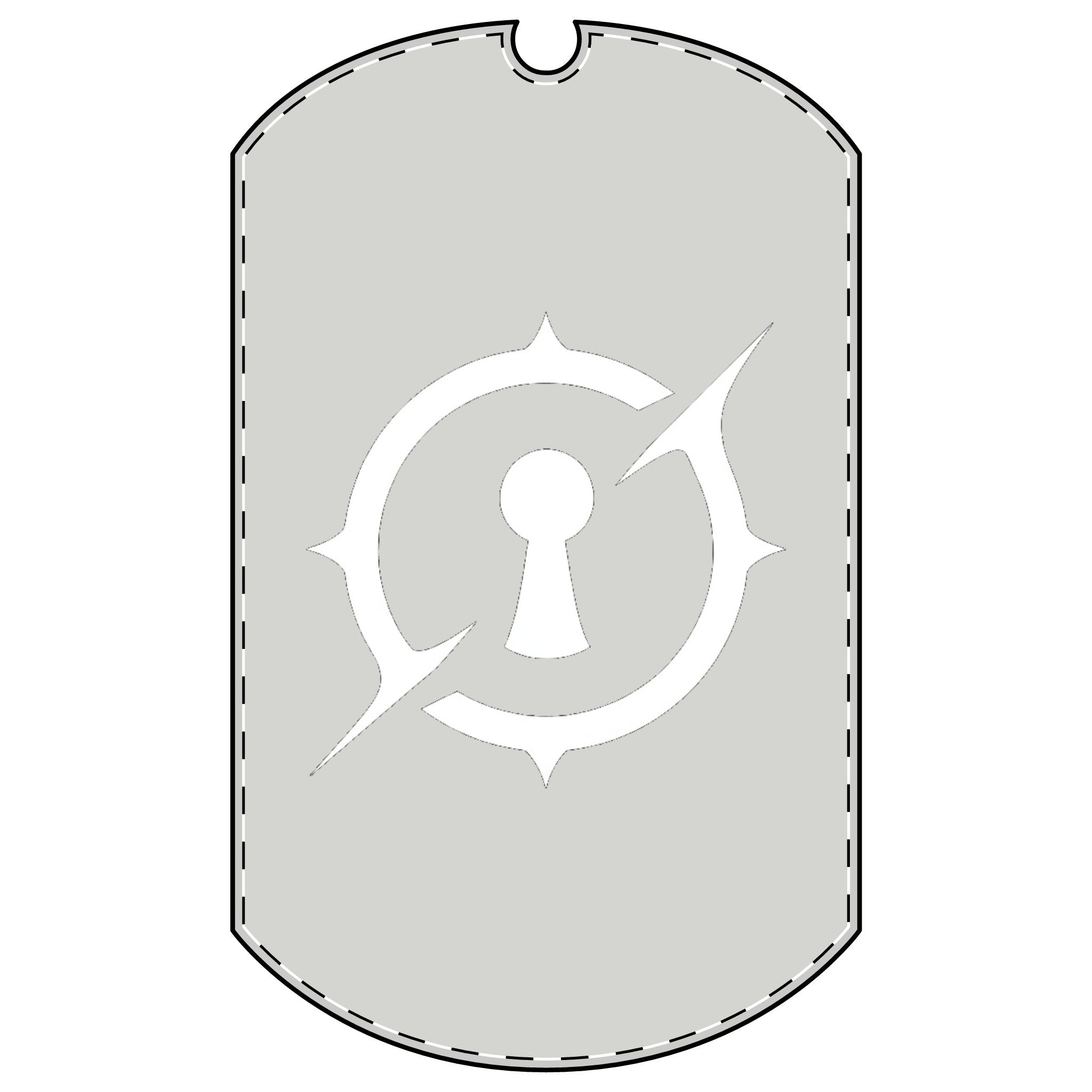 Dog Tag with Chain