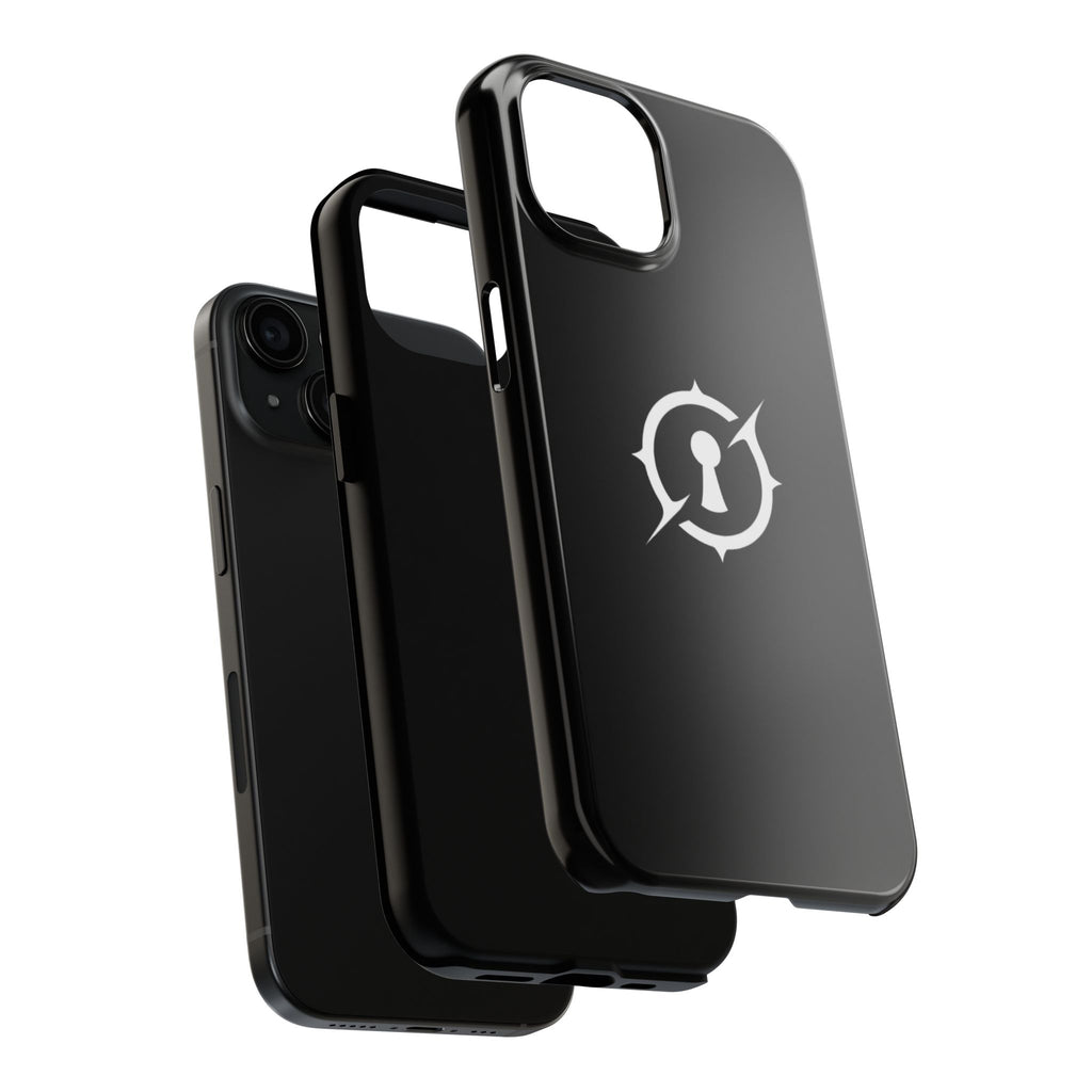 Obsidian Room Keyhole Tough Phone Cases
