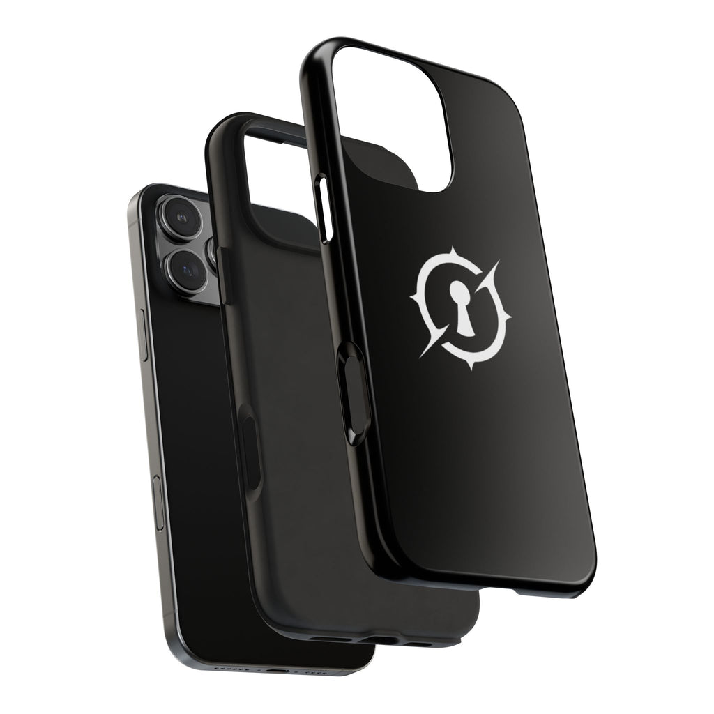 Obsidian Room Keyhole Tough Phone Cases