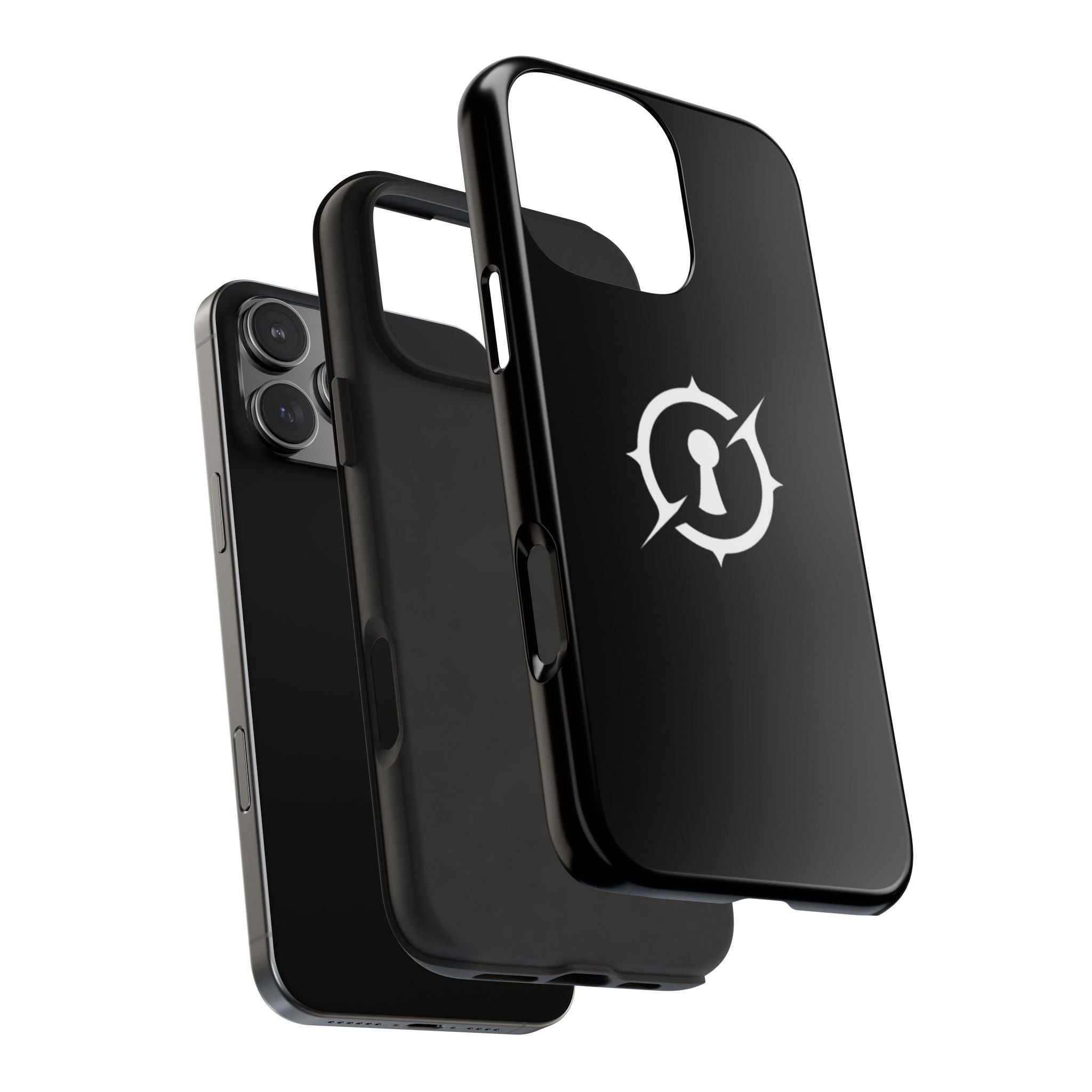 Obsidian Room Keyhole Tough Phone Cases