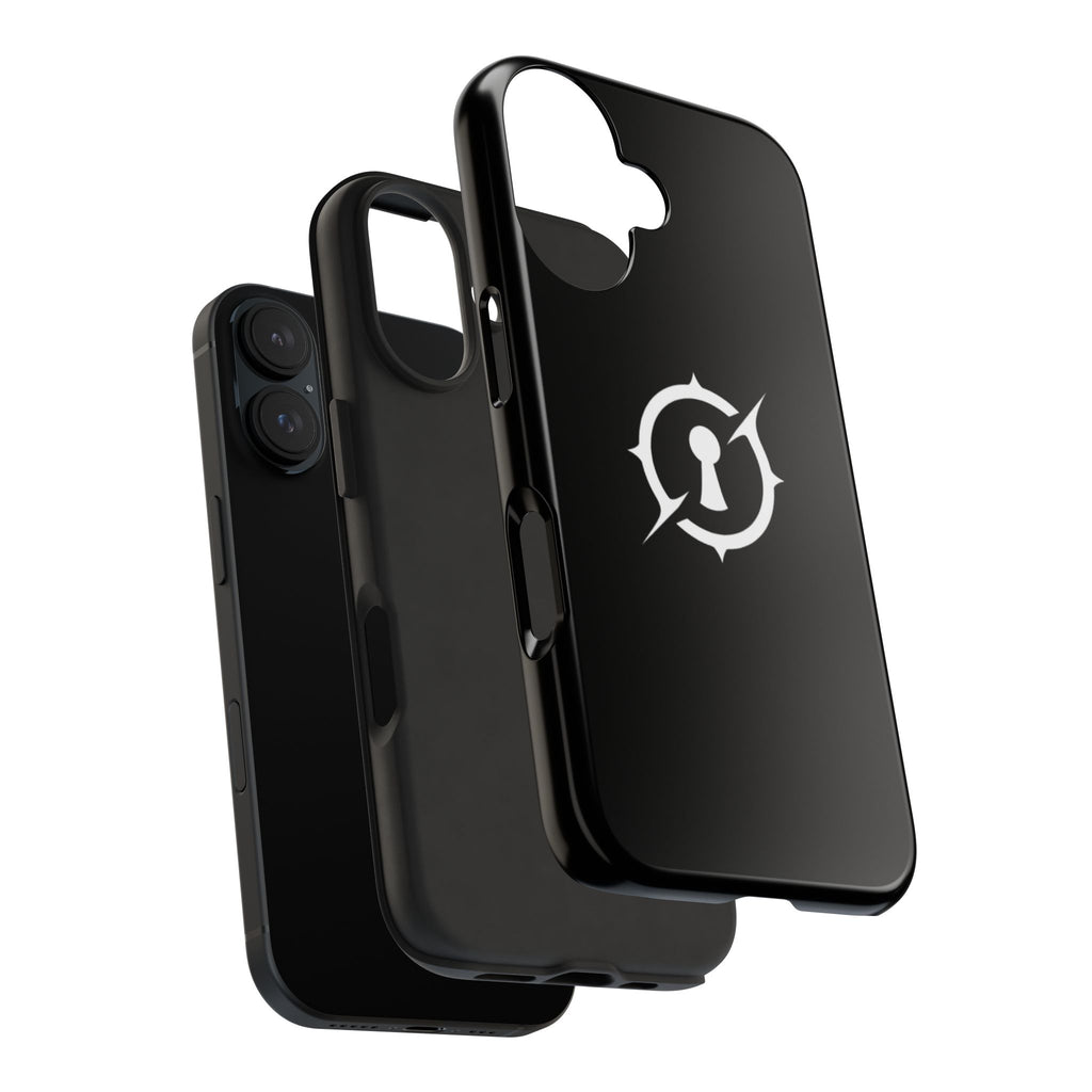 Obsidian Room Keyhole Tough Phone Cases