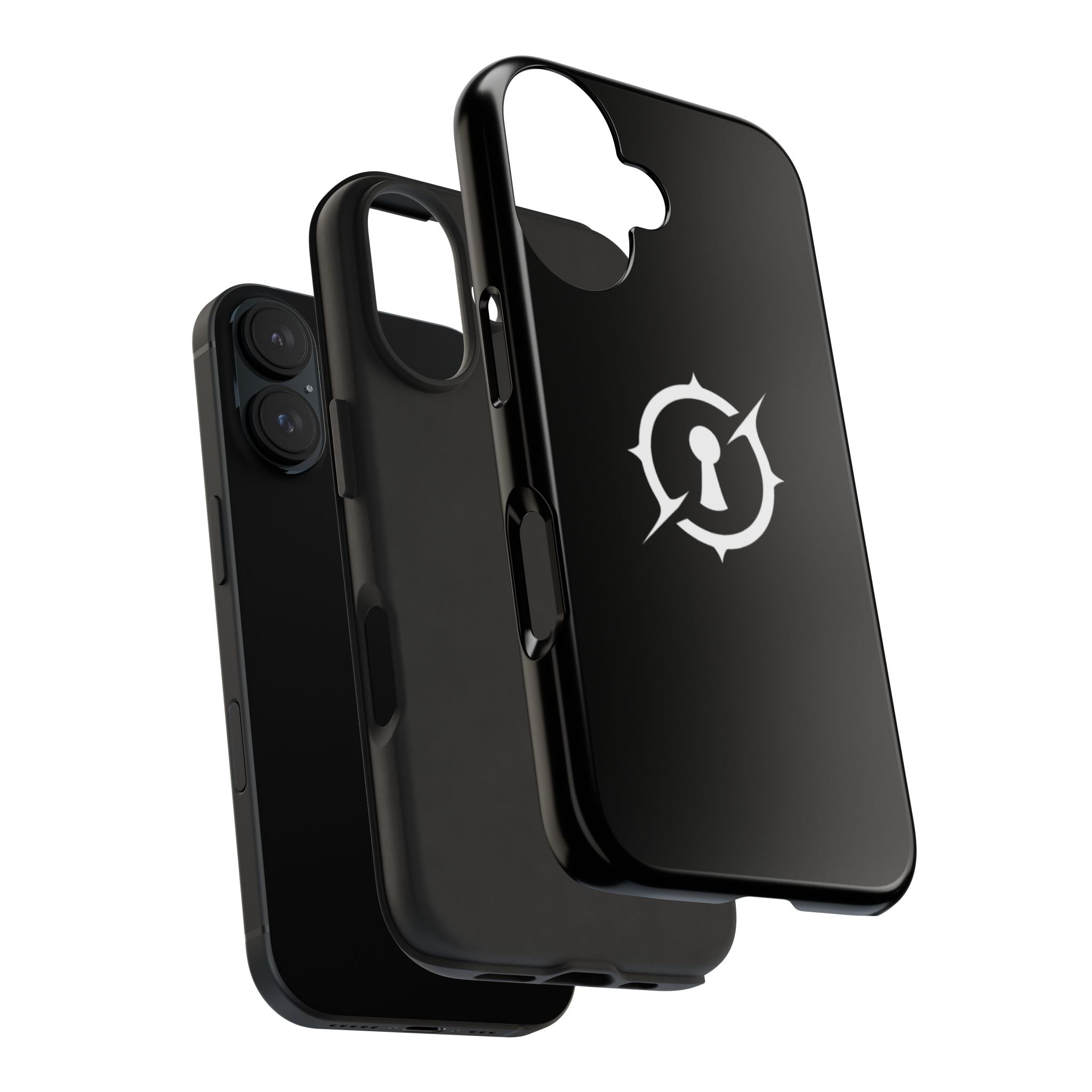 Obsidian Room Keyhole Tough Phone Cases