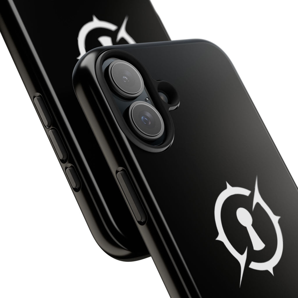 Obsidian Room Keyhole Tough Phone Cases