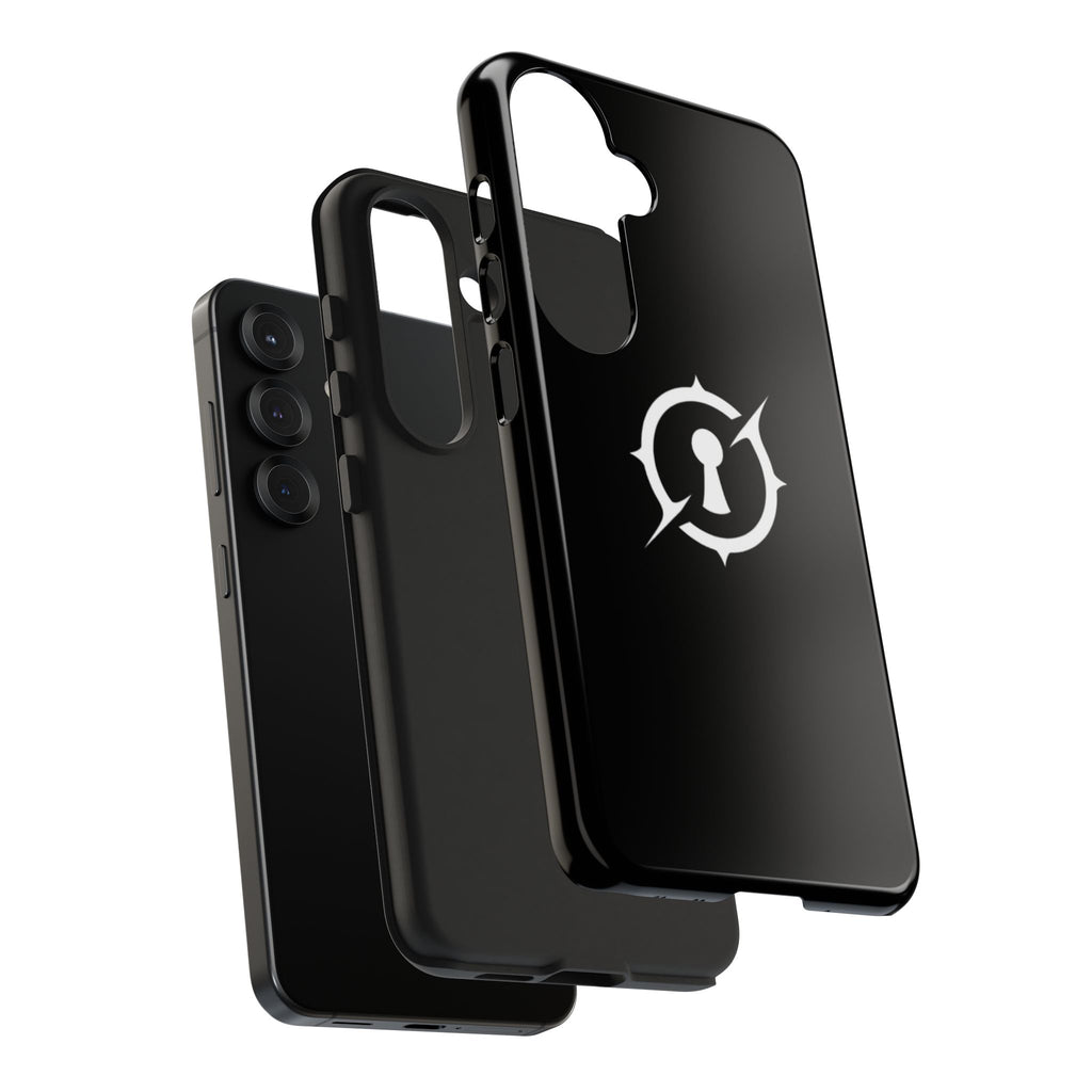 Obsidian Room Keyhole Tough Phone Cases