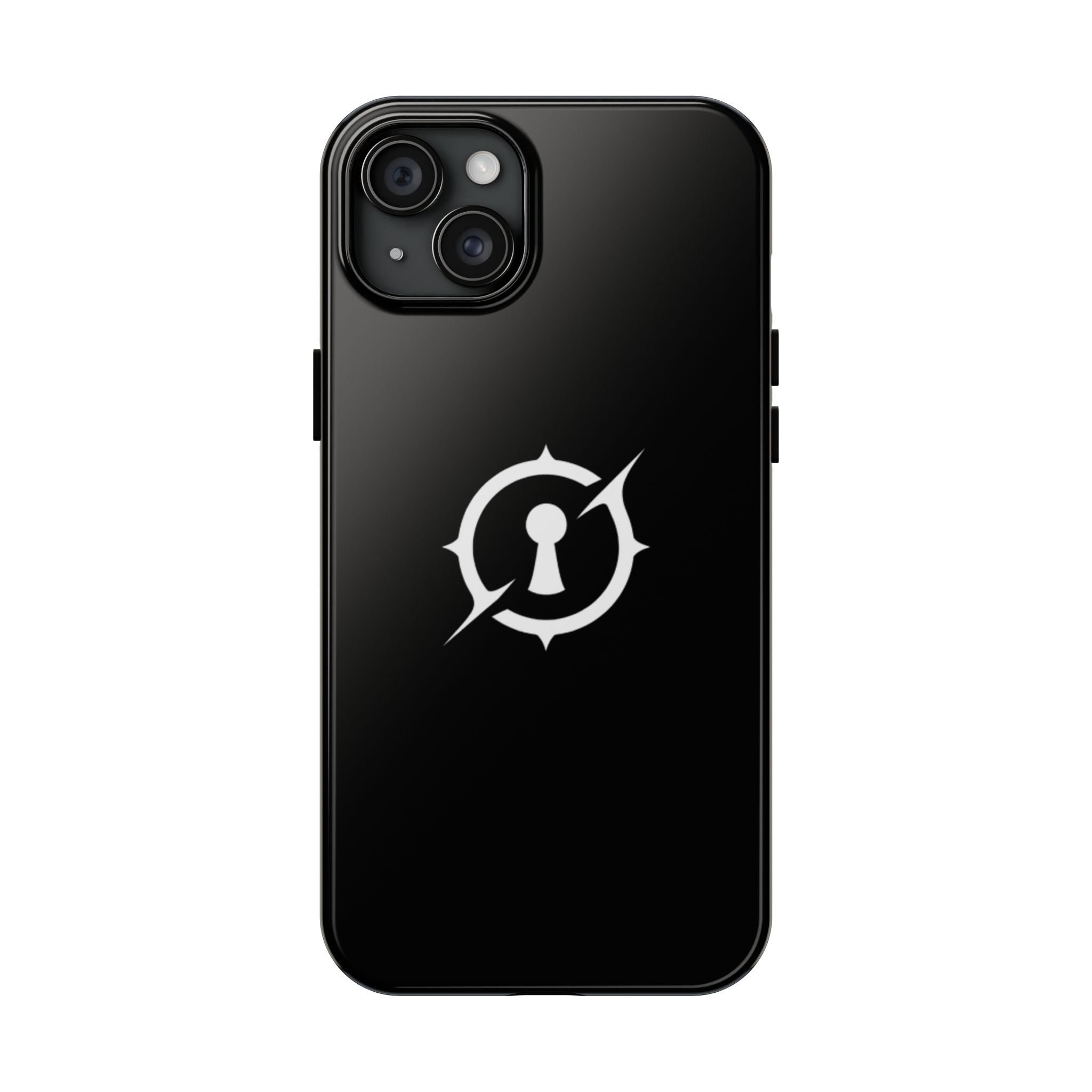 Obsidian Room Keyhole Tough Phone Cases