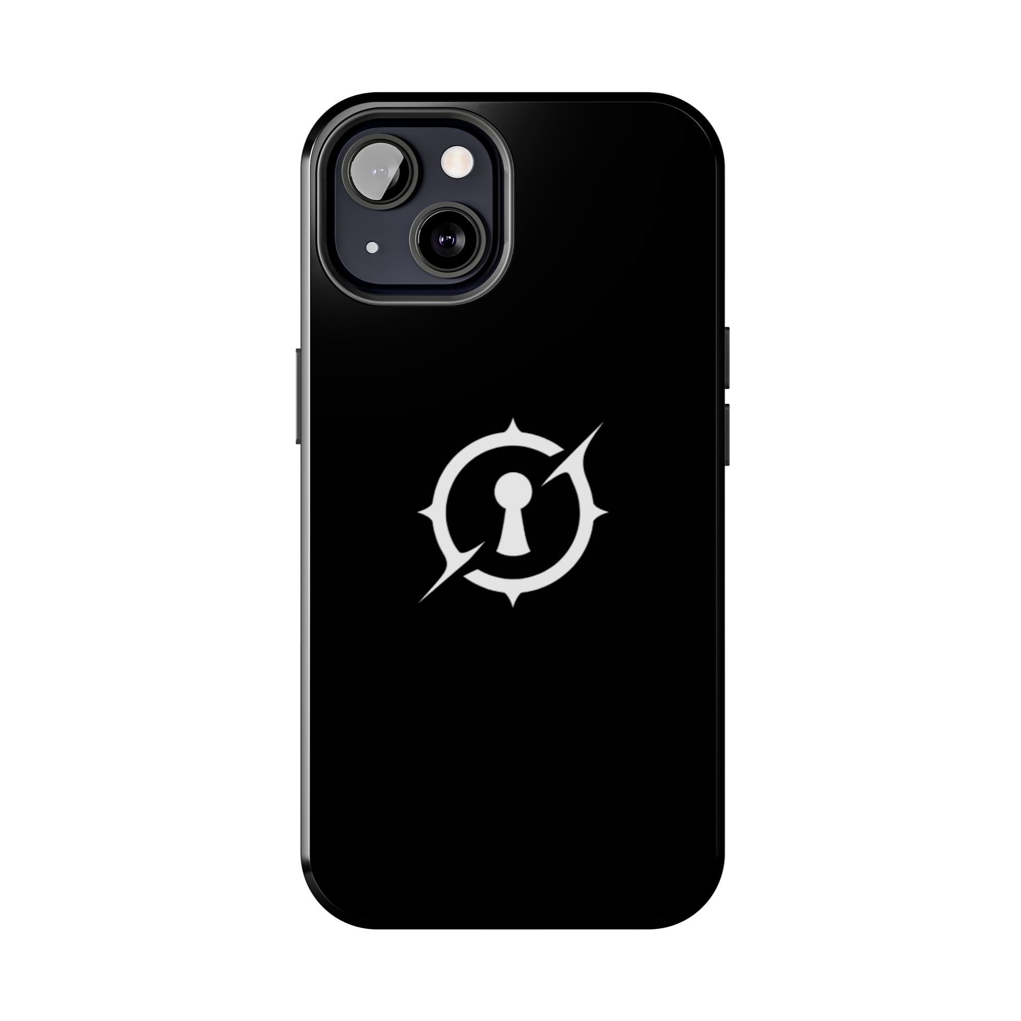 Obsidian Room Keyhole Tough Phone Cases