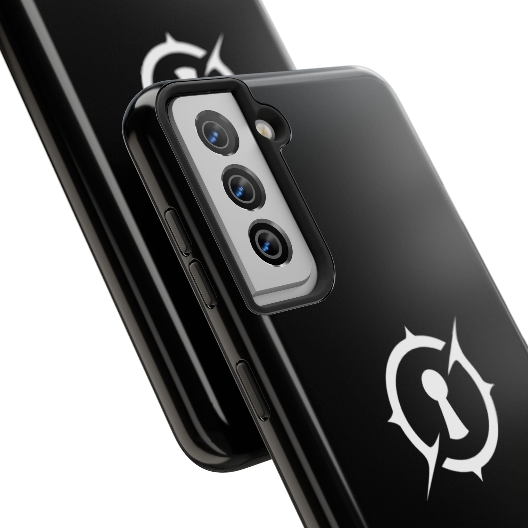 Obsidian Room Keyhole Tough Phone Cases