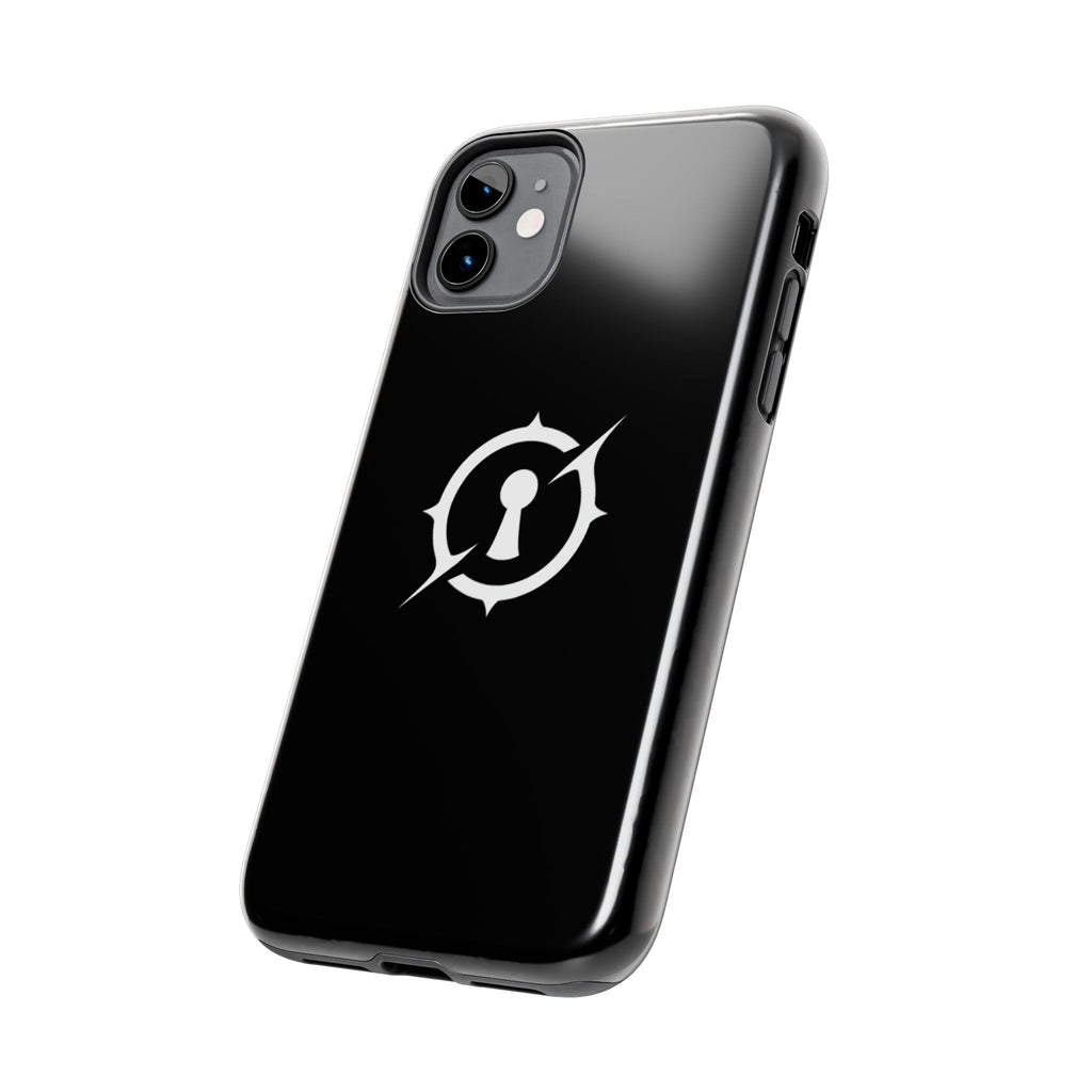 Obsidian Room Keyhole Tough Phone Cases